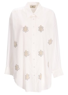 benaras by citrus camiseria mujer turtle shirt - be 24823 natural