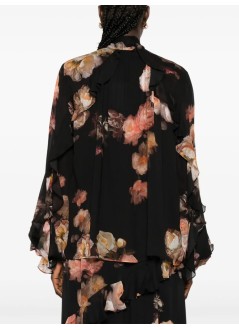 zimmermann t-shirt womanhypnotic flutter blouse - 5342tf251 rflr