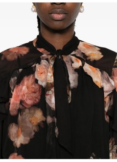 zimmermann t-shirt womanhypnotic flutter blouse - 5342tf251 rflr