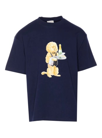 drôle de monsieur camiseta hombre le t-shirt poodle - its271co002ny navy