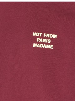 drôle de monsieur camiseta hombre le t-shirt slogan - its203co002wn wine