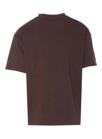 drôle de monsieur camiseta hombre le t-shirt slogan classique - its202co002dbn dark brown 2