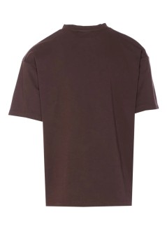 drôle de monsieur camiseta hombre le t-shirt slogan classique - its202co002dbn dark brown
