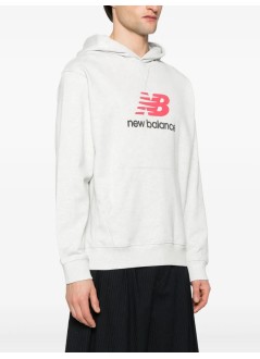 new balance sudadera hombre athletics french terry logo hoodie - mt51512ahh ahh