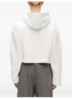 karl lagerfeld sudadera mujer karl signature hem hoodie - a4w20039 b09