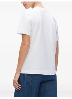 karl lagerfeld top womansignature sequins t shirt - a4w17052 100
