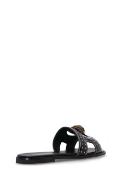 kurt geiger sandalia mujer eagle stud cut out flat - 4734400309 00