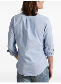 polo ralph lauren camiseria hombre cubdbrpks-long sleeve-sport shirt - 710p00577001 6885 bsr blue heritage bear