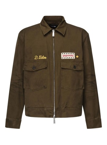 dsquared outerwear mandsquared2 bros cotton jacket - s74am1581s41794 728
