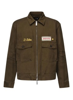 dsquared outerwear hombre dsquared2 bros cotton jacket - s74am1581s41794 728