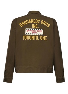 dsquared outerwear hombre dsquared2 bros cotton jacket - s74am1581s41794 728