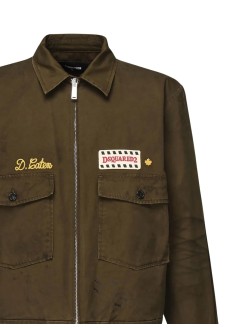 dsquared outerwear hombre dsquared2 bros cotton jacket - s74am1581s41794 728