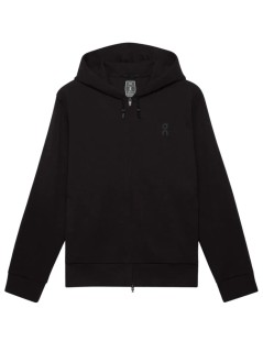 on running sudadera hombre focus tech zip hoodie - 1mf30300553 black