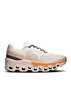 on running sneaker womancloudmonster 2 - 3we10113202 ivory tangerine