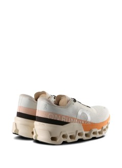on running sneaker womancloudmonster 2 - 3we10113202 ivory tangerine