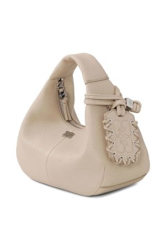 ganni crossbody womanhobo mini grained - a6978 686