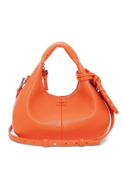 ganni crossbody mujer hobo mini grained - a7103 316