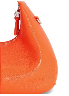ganni crossbody mujer hobo mini grained - a7103 316