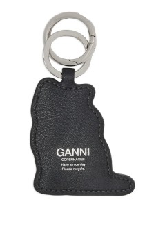ganni key ring unisexcat keyring - a7058 610