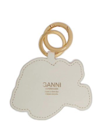 ganni key ring unisexdog keyring - a7061 925 2