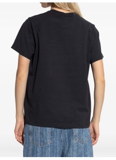 ganni top mujer basic cotton jersey neon kitty t shirt - t4340 252