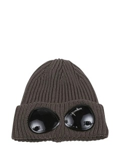 c.p.company gorras hombre knit cap in extrafine merino wool - 19cmac742a005509a 359