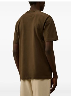 c.p.company camiseta hombre t-shirts short sleeve in mercerized jersey 30/2 twisted - 19cmts112a110301w 683