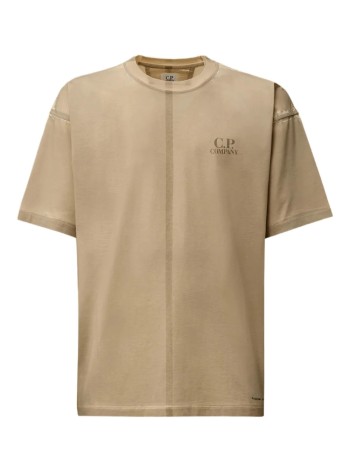 c.p.company t-shirt mant-shirts short sleeve in jersey 24/1 printed - 19cmts231a005431p 402