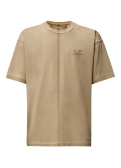 c.p.company t-shirt mant-shirts short sleeve in jersey 24/1 printed - 19cmts231a005431p 402