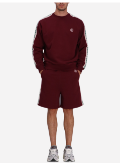 drôle de monsieur sweater manle sweatshirt tresses - isw167co127wn wine