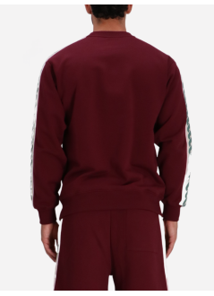 drôle de monsieur sweater manle sweatshirt tresses - isw167co127wn wine