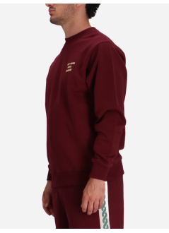 drôle de monsieur sweater manle sweatshirt slogan - isw149co127wn wine