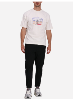 drôle de monsieur t-shirt manle t-shirt drôle palace - its285co002ow off white