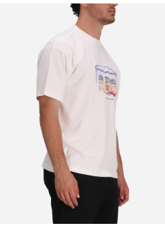 drôle de monsieur t-shirt manle t-shirt drôle palace - its285co002ow off white