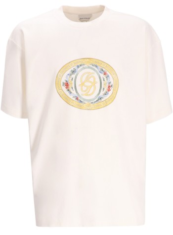 drôle de monsieur camiseta hombre le t-shirt d miroir ornements - its284co002ow off white