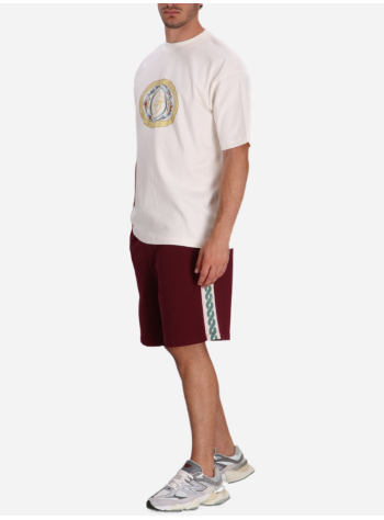 drôle de monsieur camiseta hombre le t-shirt d miroir ornements - its284co002ow off white 2