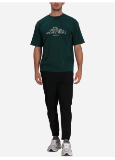 drôle de monsieur t-shirt manle t-shirt "the best club" - its273co002dgn dark green
