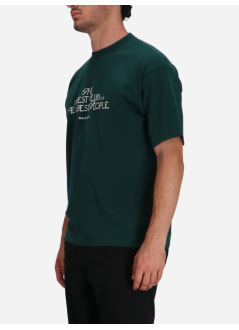 drôle de monsieur t-shirt manle t-shirt "the best club" - its273co002dgn dark green