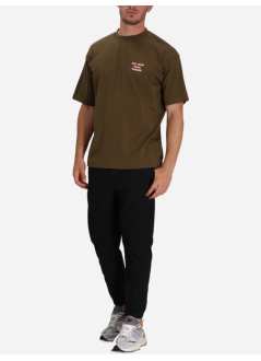drôle de monsieur camiseta hombre le t-shirt slogan - its203co002kk kaki