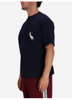 drôle de monsieur camiseta hombre le t-shirt emblème chevaux - its278co002ny navy