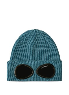 c.p.company gorras hombre knit cap in extrafine merino wool - 19cmac742a005509a 815