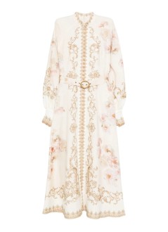 zimmermann dress womanhypnotic buttoned midi dress - 5168df251 cpny