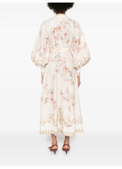 zimmermann dress womanhypnotic buttoned midi dress - 5168df251 cpny