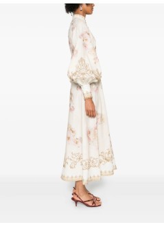 zimmermann dress womanhypnotic buttoned midi dress - 5168df251 cpny