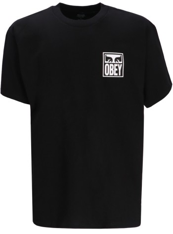 obey t-shirt manobey eyes icon 2 - 165262142 blk
