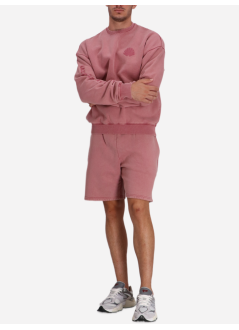 new amsterdam sweater manloo crewneck sweater embro washed - 2501069002 dusty rose