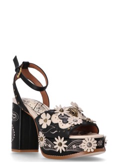 kurt geiger sandalia mujer flower western platform - 4728105189 05