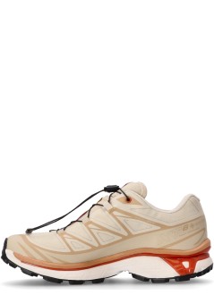 salomon sneaker womanxt 6 gtx - l47865200 almond milk soft clay burnt ochre