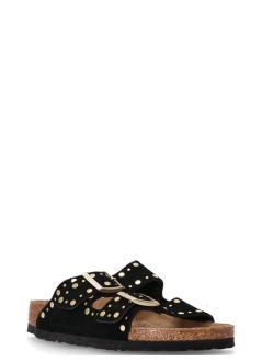 birkenstock sandalia mujer arizona rivet leve - 1030348 black