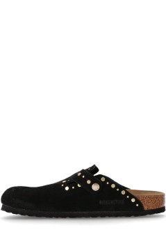 birkenstock clog womanboston rivet leve - 1030491 black